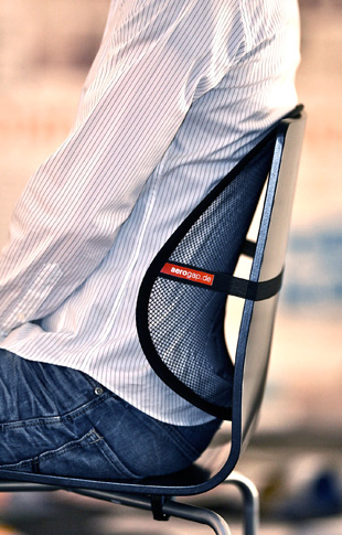 Die ergonomische Lordosenstütze aerogap